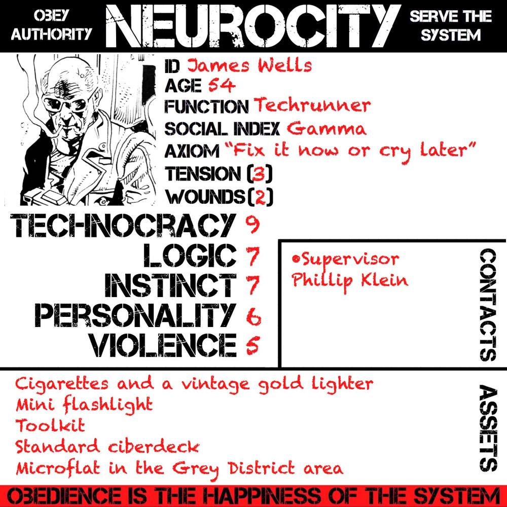 neurocity character